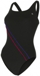 Women's swimwear Aqua Sphere Gaya Repreve Black/Purple Women's swimwear Aqua Sphere Gaya Repreve Black/Purple