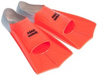 Mad Wave Short Training Fins Orange Mad Wave Short Training Fins Orange