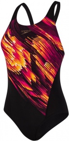 Speedo ColourStream Placement Recordbreaker Black/Electric Pink/Mango Speedo ColourStream Placement Recordbreaker Black/Electric Pink/Mango