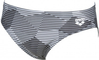 Men's swimsuit Arena Striped Geo Brief Black/Multi Men's swimsuit Arena Striped Geo Brief Black/Multi