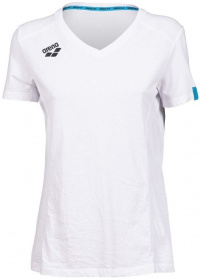 Arena Women Team T-Shirt Panel White Arena Women Team T-Shirt Panel White