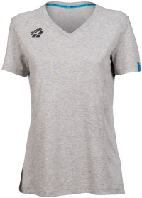 Arena Women Team T-Shirt Panel Medium Grey/Heather Arena Women Team T-Shirt Panel Medium Grey/Heather