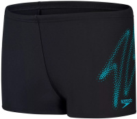 Boy's swimsuit Speedo Hyper Boom Placement Aquashort Boy Black/Bolt Boy's swimsuit Speedo Hyper Boom Placement Aquashort Boy Black/Bolt