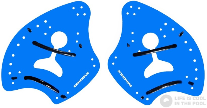 Plavalne šape Swimaholic Strength Paddles Blue