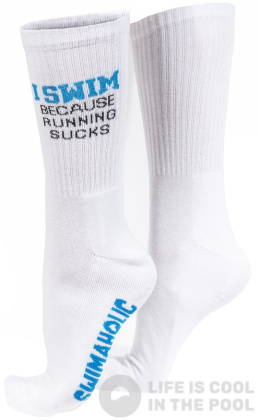 Nogavice Swimaholic Socks I Swim