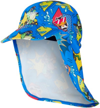 Speedo Learn to Swim Sun Protection Hat Blue Speedo Learn to Swim Sun Protection Hat Blue