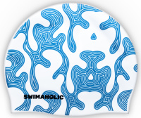 Plavalna kapa Swimaholic Labyrinth Seamless Cap