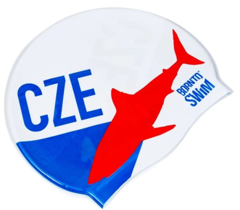 BornToSwim CZE Swimming Cap