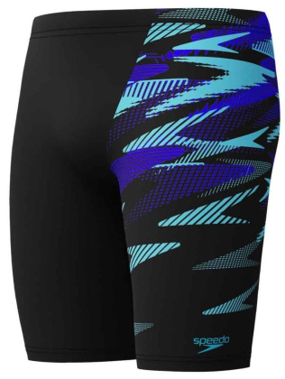 Speedo Hyperboom V-Cut Jammer Black/Cobalt Blue