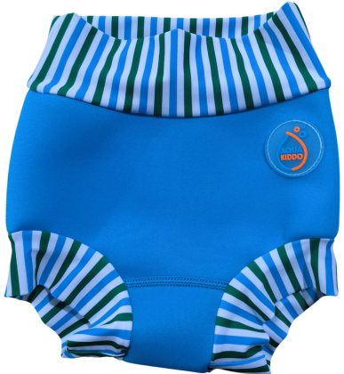 Otroške kopalke za dojenčke AquaKiddo Swim Nappy Neon Blue