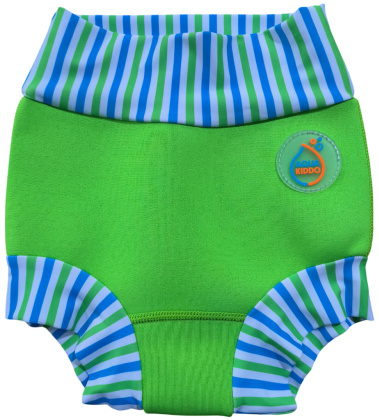 Otroške kopalke za dojenčke AquaKiddo Swim Nappy Neon Green