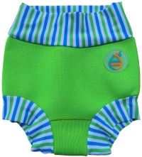 Otroške kopalke za dojenčke AquaKiddo Swim Nappy Neon Green