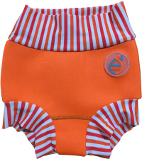 Otroške kopalke za dojenčke AquaKiddo Swim Nappy Neon Orange 