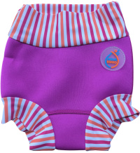Otroške kopalke za dojenčke  AquaKiddo Swim Nappy Neon Pink