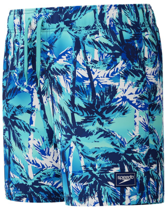 Speedo Digital Print 13 Watershorts Junior Navy
