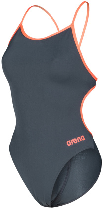 Arena Performance Solid Lace Back Asphalt