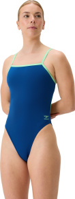 Speedo Solid Tri Back Blue
