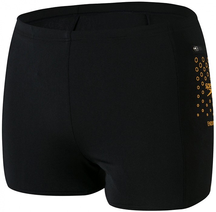 Men's swimsuit Speedo Pocket Aquashort Black/Mango