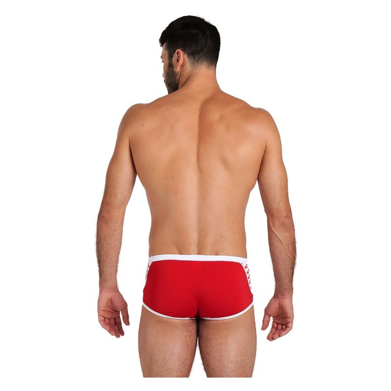Arena Icons Swim Low Waist Short Solid Red/White