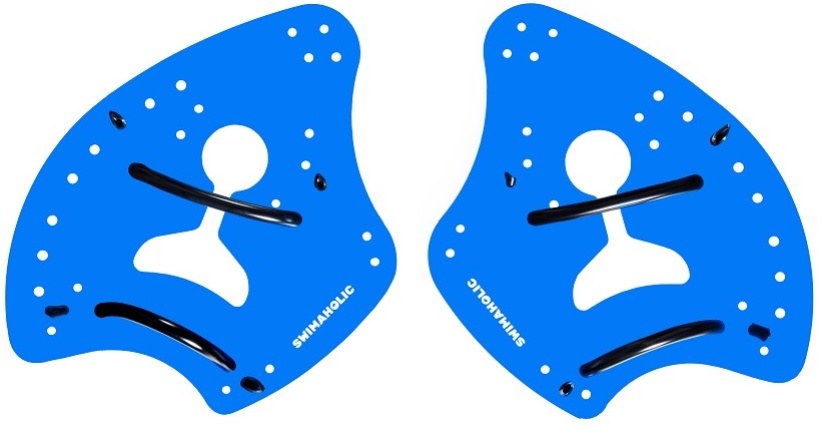 Plavalne šape Swimaholic Strength Paddles Blue