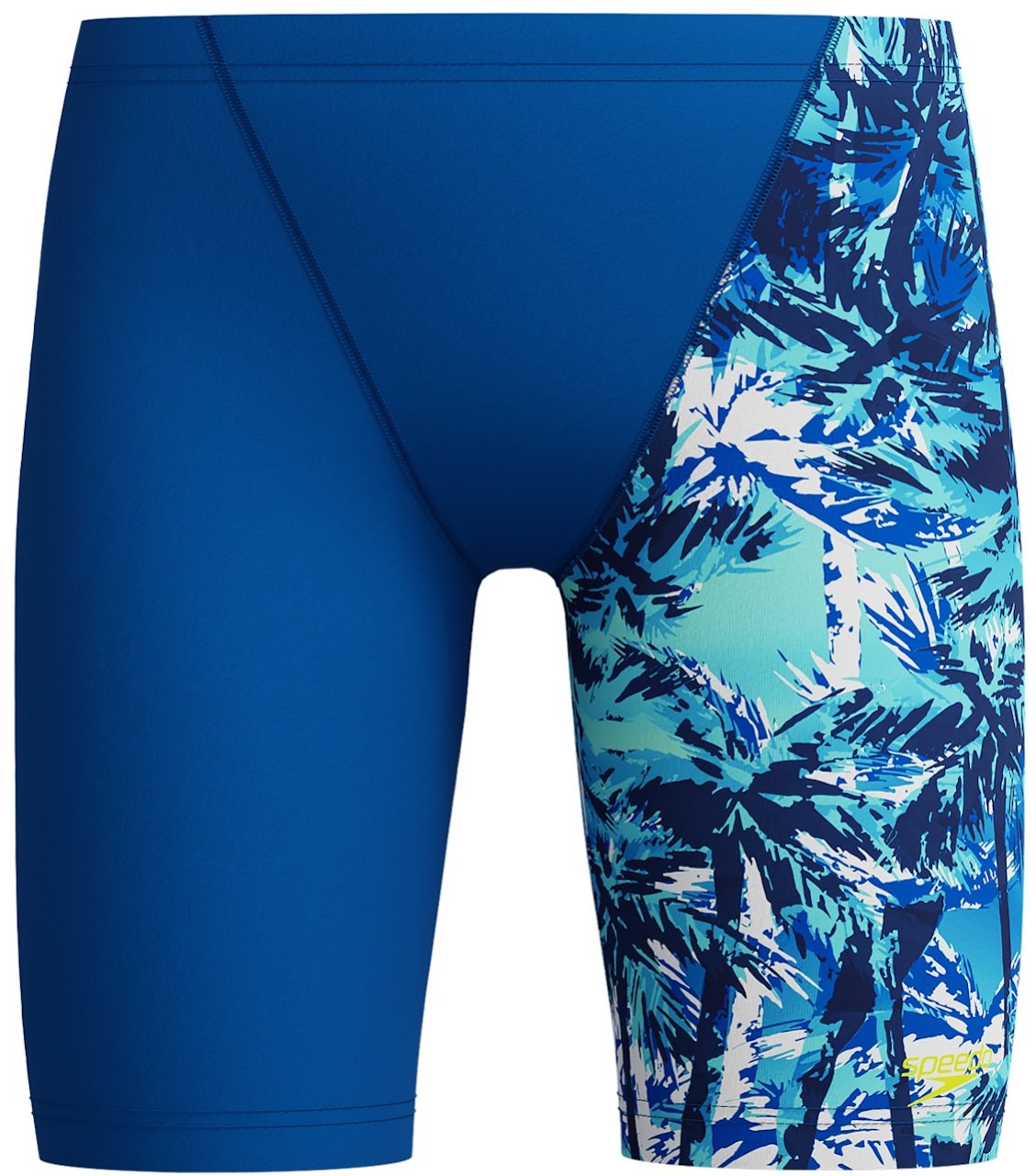 Speedo Digital Allover V-Cut Boys Swim Shorts Navy