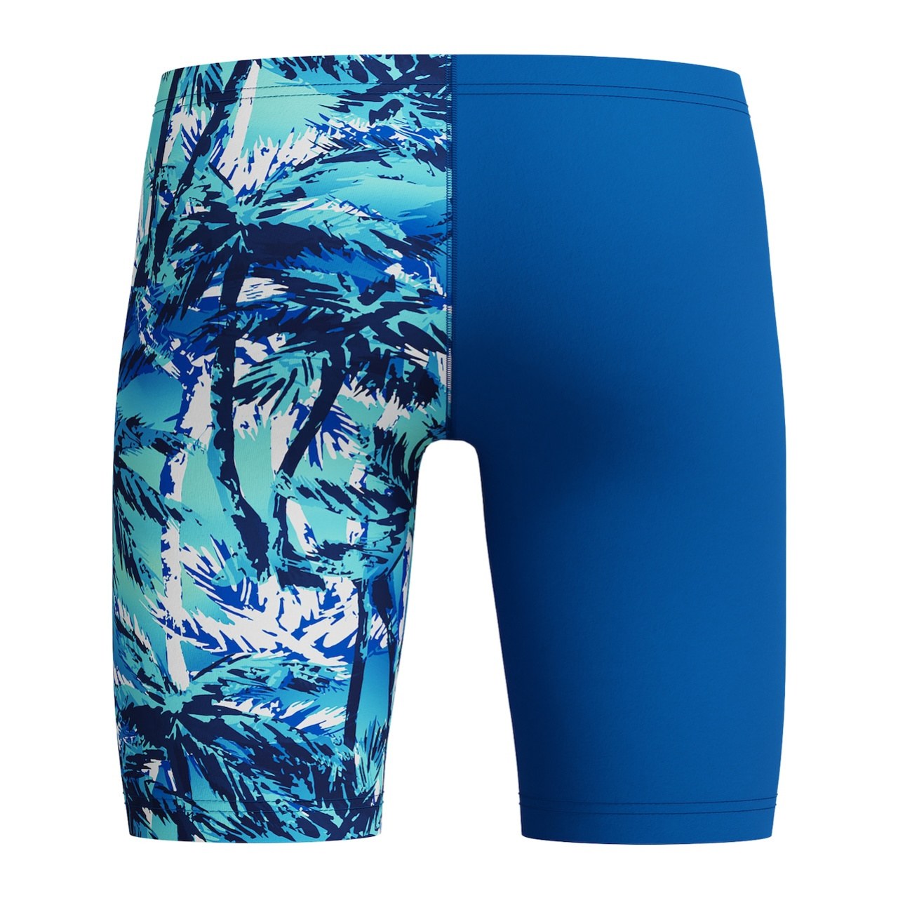 Speedo Digital Allover V-Cut Boys Swim Shorts Navy